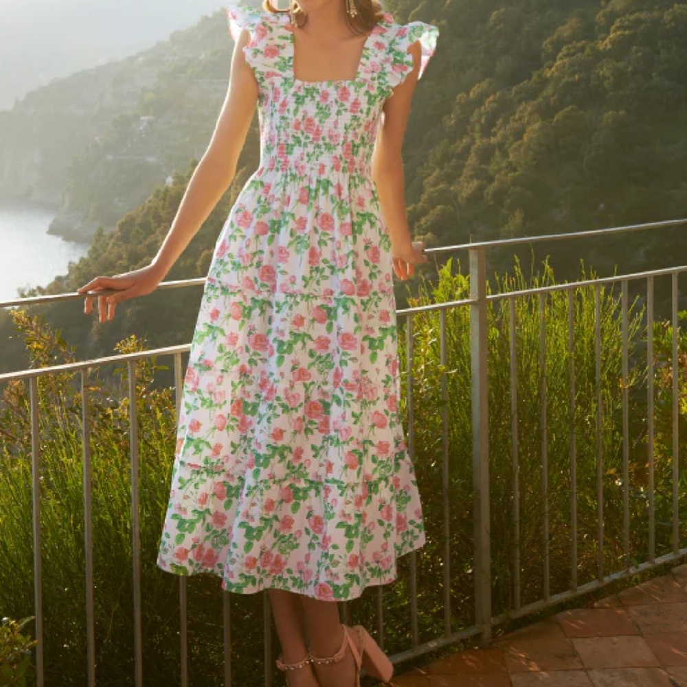 HILL HOUSE FAMOUS ICONIC NAP DRESS ASO NICKY HILTON
